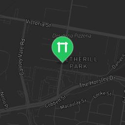Map showing where Wetherill Park - Street Workout Park - Emerson Park is