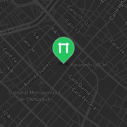Map showing where Bodyweight workout - Chihuahua - Calisthenics workout is