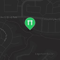 Map showing where Outdoor fitness - Calgary - Calisthenics workout is