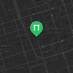 Map showing where Toronto - Outdoor Exercise Gym - Withrow Park is