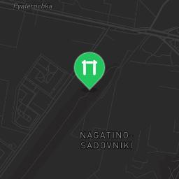 Map showing where Moscow - Fitness Park - Проспект Андропова is