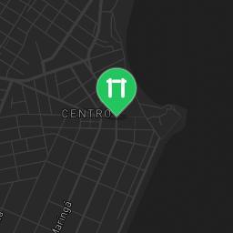Map showing where Outdoor Fitness Matinhos is