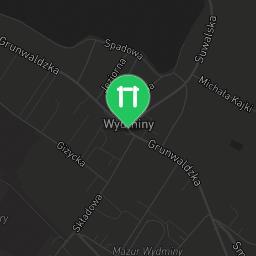 Map showing where Bodyweight workout - Wydminy - Calisthenics workout is