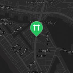 Map showing where Outdoor Gym Marina park is