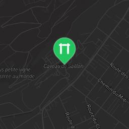 Map showing where Public gym park - Saillon - Calisthenics workout is