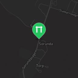 Map showing where Outdoor Fitness Sorunda is