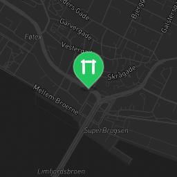 Map showing where Bodyweight gym - Nørresundby - Calisthenics workout is