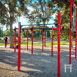 Calisthenics spot Barras, Parque de los Pueblos
