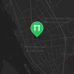Map showing where Esposende - Calisthenics Park - Portugal is