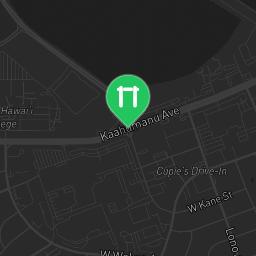 Map showing where Kahului (Hawaii) - Calisthenics Equipment - Kahului Community Center Park is