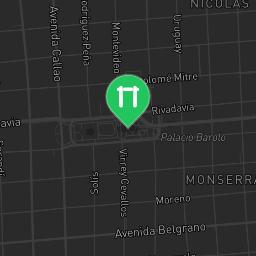 Map showing where Buenos Aires - Calisthenics Park - Plaza Bomberitos is