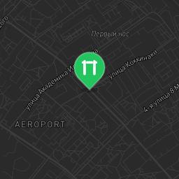Map showing where Moscow - Street Workout Park - Проезд Зыковский Старый is