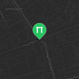 Map showing where Saint Petersburg - Street Workout Park - Улица Ткачей is
