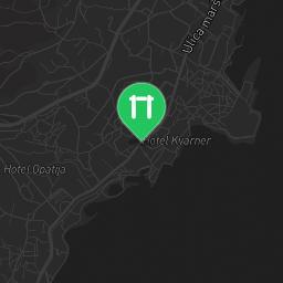 Map showing where Pull up bars Opatija is