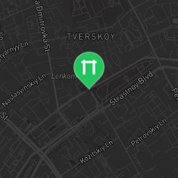 Map showing where Moscow - Calisthenics Park - Никоновский Переулок is