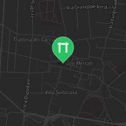 Map showing where Parco calisthenics via Donizetti Vimercate is