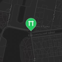 Map showing where Saint Petersburg - Street Workout Park - Ул Октябрьская is