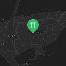 Map showing where Turnbar Calisthenics Park Lindau is