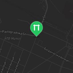 Map showing where Outdoor fitness training - Lozova - Calisthenics workout is