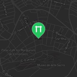Map showing where Parque de calistenia y parkour de Estepa is