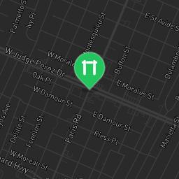 Map showing where Outdoor Fitness Sydney D Torres MEMORIAL PARK is