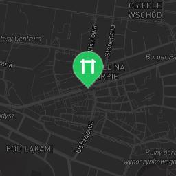 Map showing where Bodyweight workout - Działoszyn - Calisthenics workout is