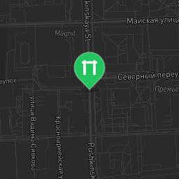 Map showing where Izhevsk - Street Workout Park - Лицей №41 is