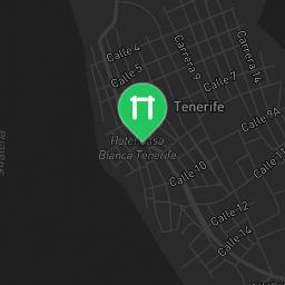 Map showing where Parque el pinar Tenerife is