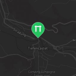 Map showing where Vita Parcours Tiefencastel is