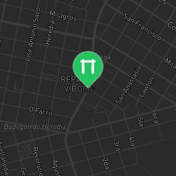 Map showing where Outdoor Fitness Diez de Octubre is