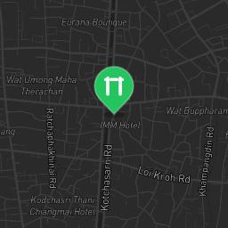 Map showing where Kampang Din Soi 1 Rd - Barspuds is