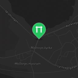 Map showing where Outdoor Gym Mölltorp Schweden is