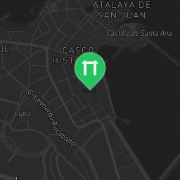 Map showing where Outdoor Gym Parque cotolino is