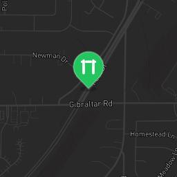 Map showing where Fitness Court Recreation Center Campus - Brownstown Township, MI - National Fitness Campaign is