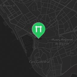 Map showing where Outdoor Gym Faro is