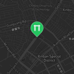 Map showing where Public gym park - Banqiao District - Calisthenics workout is