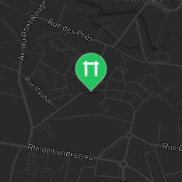 Map showing where Recquignies - Calisthenics Park - Rue de la Feutrerie is