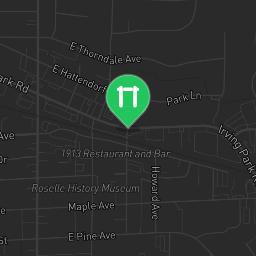 Map showing where Fitness Court Thorndale Park - South - Exercise Stations is