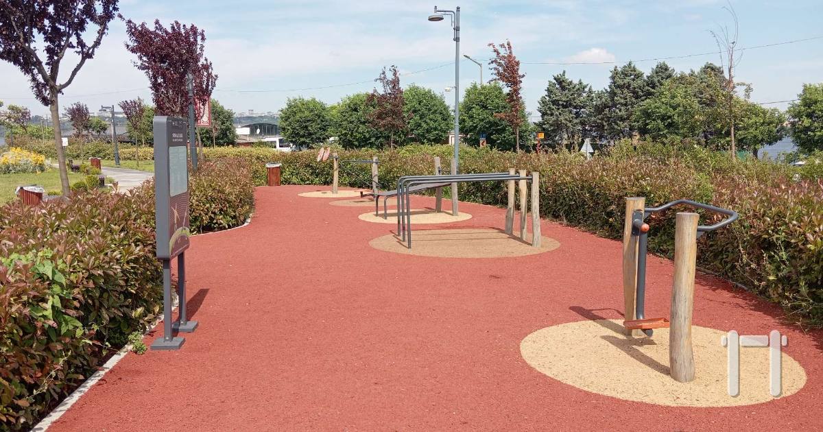 Küçükçekmece lagün parkı — outdoor calisthenics spot in Istanbul