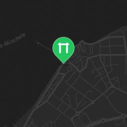 Map showing where Parque Fitness - Praia dos Moinhos is