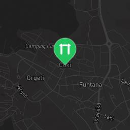Map showing where Funtana - Outdoor Exercise Gym - Sportplatz is