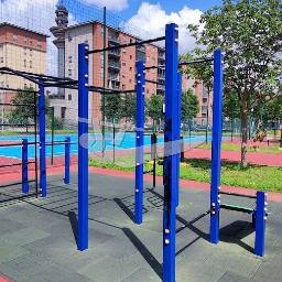 Map showing where Piazza Alboreto Michele Calisthenics Park Rozzano is