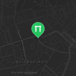 Map showing where Moscow - Aire de Fitness - Ул Игральная is