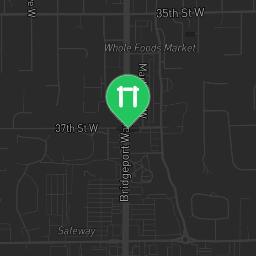 Map showing where University Place (WA) - Outdoor Pull Up Bar - Cirque Bridgeport Park is