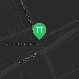 Map showing where Outdoor gym - Moscow - Calisthenics workout is