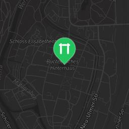 Map showing where Meiningen - Outdoor Gym - Schlosspark is