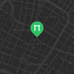 Map showing where Outdoor workout - Medellín - Calisthenics workout is