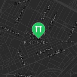 Map showing where San José de la Rinconada - Calisthenics Park - Parque Dehesa Boyal is