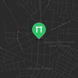 Map showing where Bodyweight gym - Japurá - Calisthenics workout is