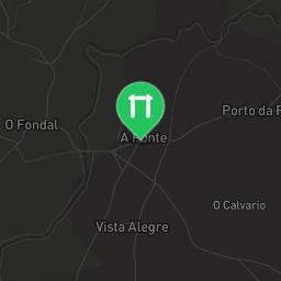 Map showing where Outdoor Gym Parque del Puente is